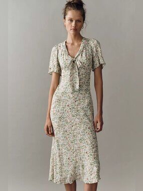 Reformation Tyra Dress In Gardener
